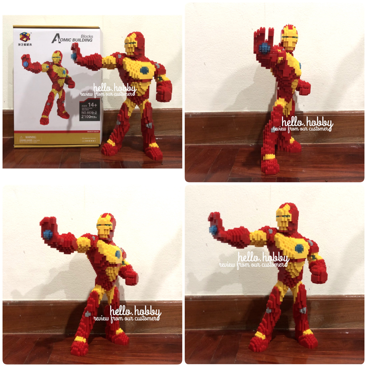 Building Star 8830-2 Iron Man 2100pcs
