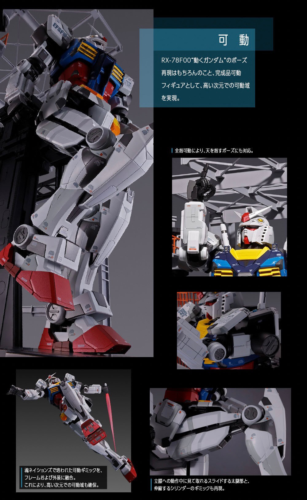 PRE-ORDER : [Lottery sale] DX Chogokin GUNDAM FACTORY YOKOHAMA RX-78F00 GUNDAM