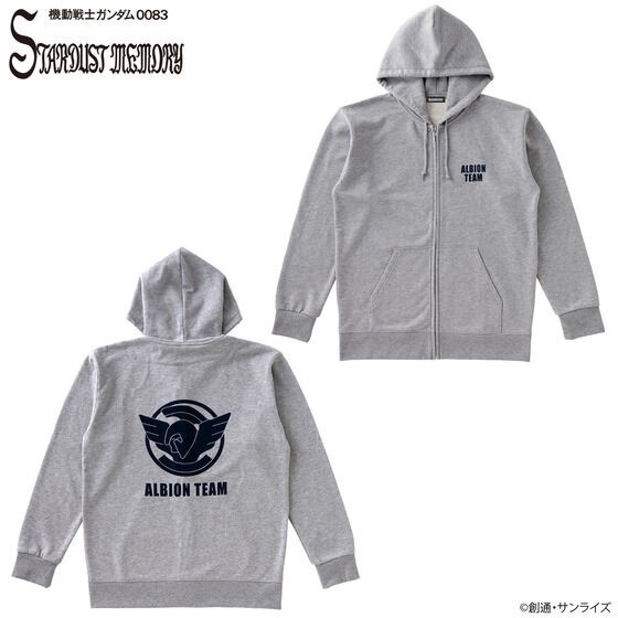 PRE-ORDER : Mobile Suit Gundam Zip Hoodie