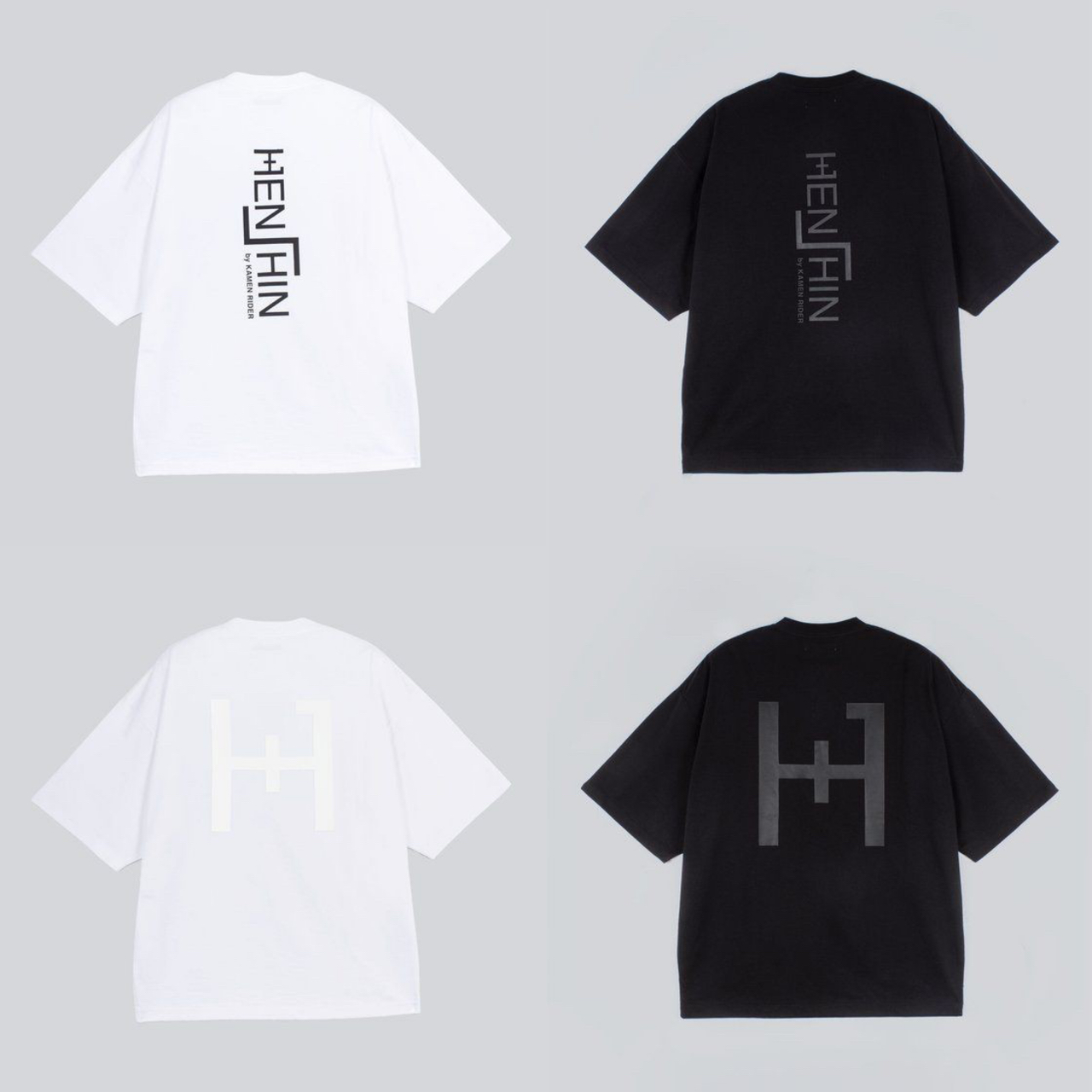 PRE-ORDER : Logo/Mask Design T-shirt｜HENSHIN by KAMEN RIDER
