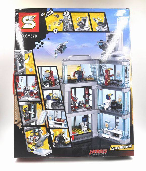 SY 370 Attack on Avengers Tower 563pcs