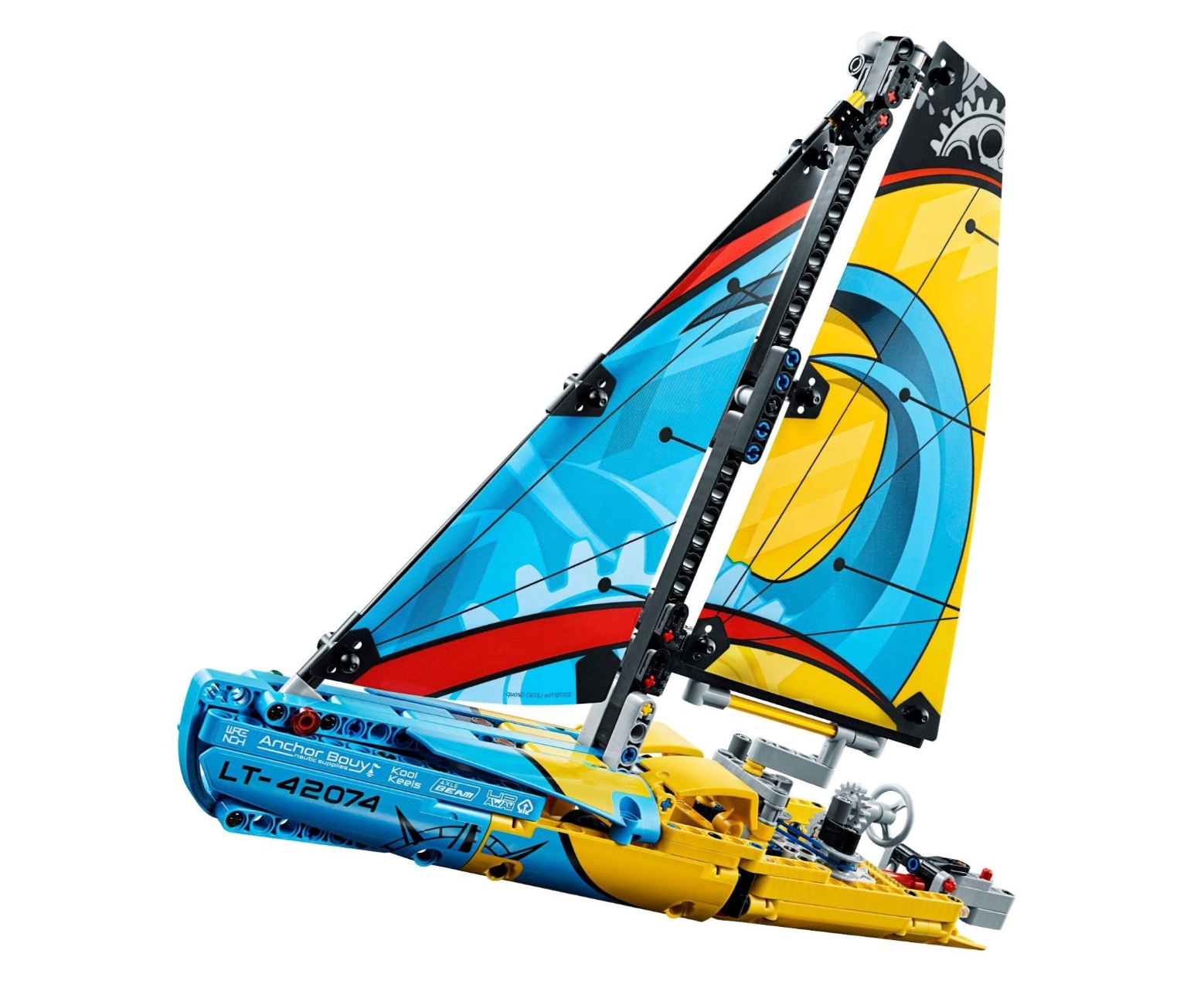 SY 7000 Racing Yacht 370pcs