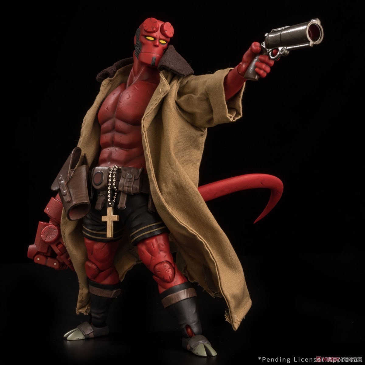 Pre-order : 1/12 Scale Hellboy 30th Anniversary Edition Action Figure by 1000Toys
