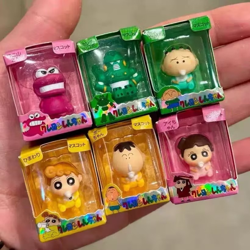ร้าน🇹🇭 พร้อมส่ง✨ โมเดลสวมนิ้ว ได้ 1ตัว Mini Bean - Crayon Shinchan - Baby Series Jandoon