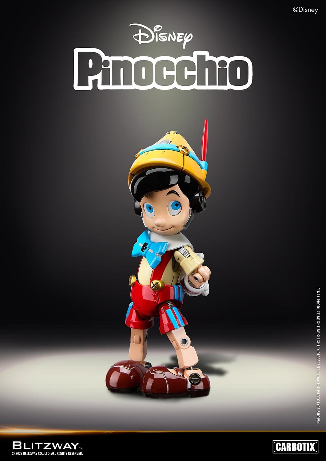 Pre-order : CARBOTIX Disney Characters Series Minnie Mouse / Goofy / PINOCCHIO by Blitzway x 5Pro Studio