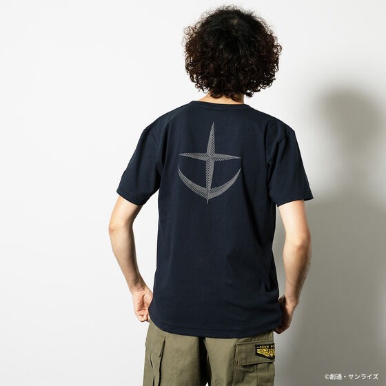 PRE-ORDER : STRICT-G.ARMS "Mobile Suit Gundam" Henley Neck Short Sleeve T-shirt Reflector