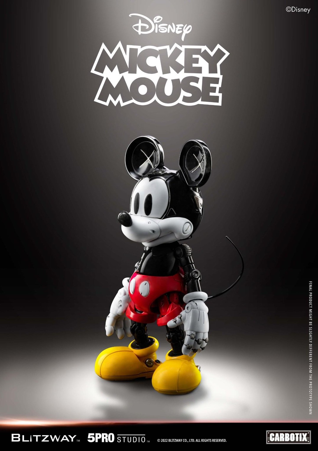 CARBOTIX Disney Characters Series Mickey Mouse / Donald Duck / Stitch by Blitzway x 5Pro Studio