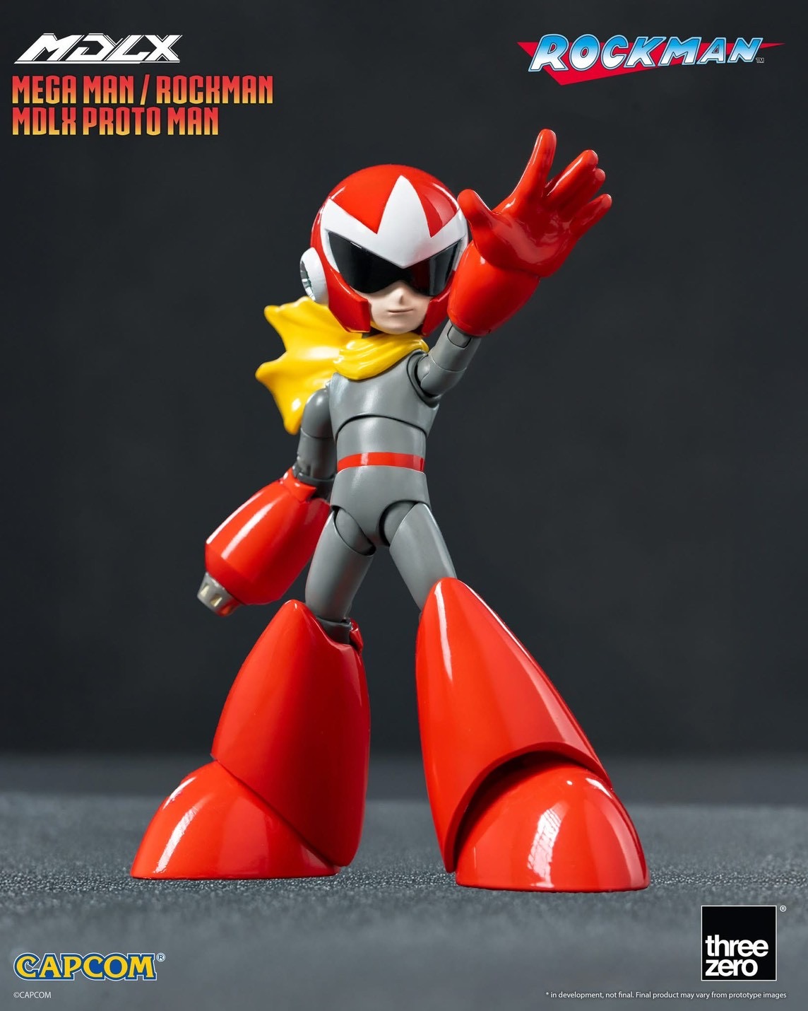 Pre-order : Rockman / Mega Man MDLX Proto Man by Threezero