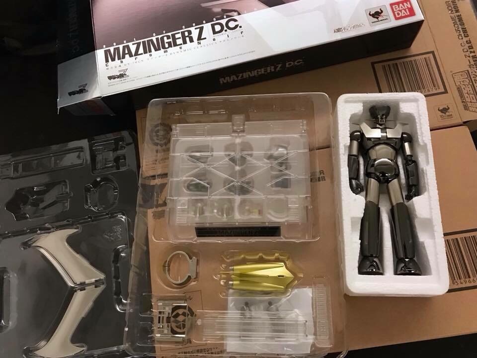 【Tamashii Nation 2017】 Soul Of Chogokin GX-70CN Mazinger Z D.C. Chrome Noir by Bandai (มีปลอกสวมและกล่องน้ำตาล)