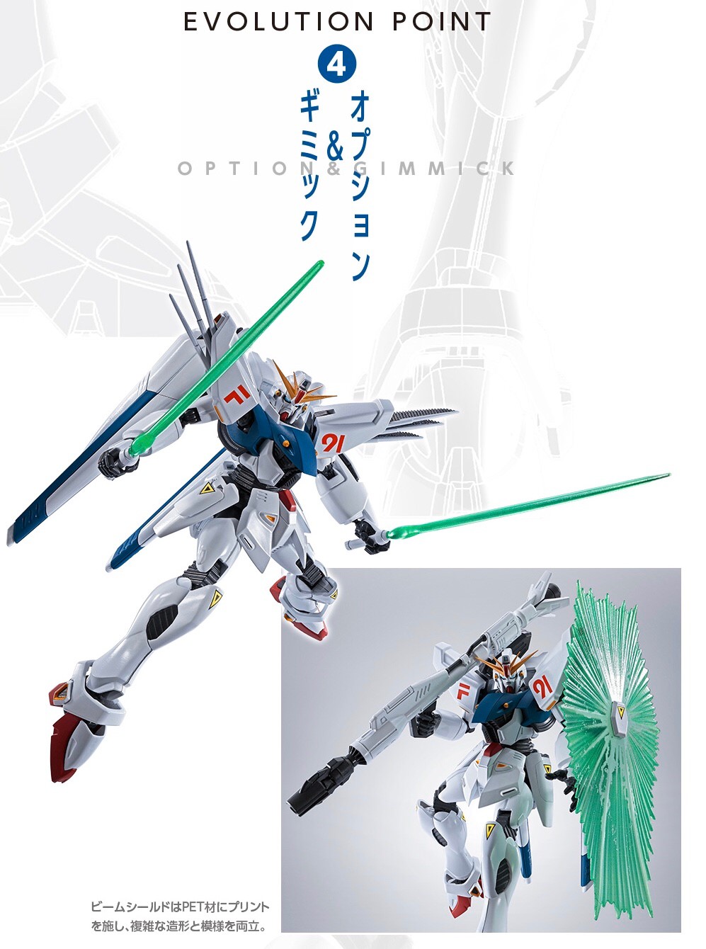 Pre-order : Robot Spirit <SIDE MS> Gundam F91 EVOLUTION-SPEC