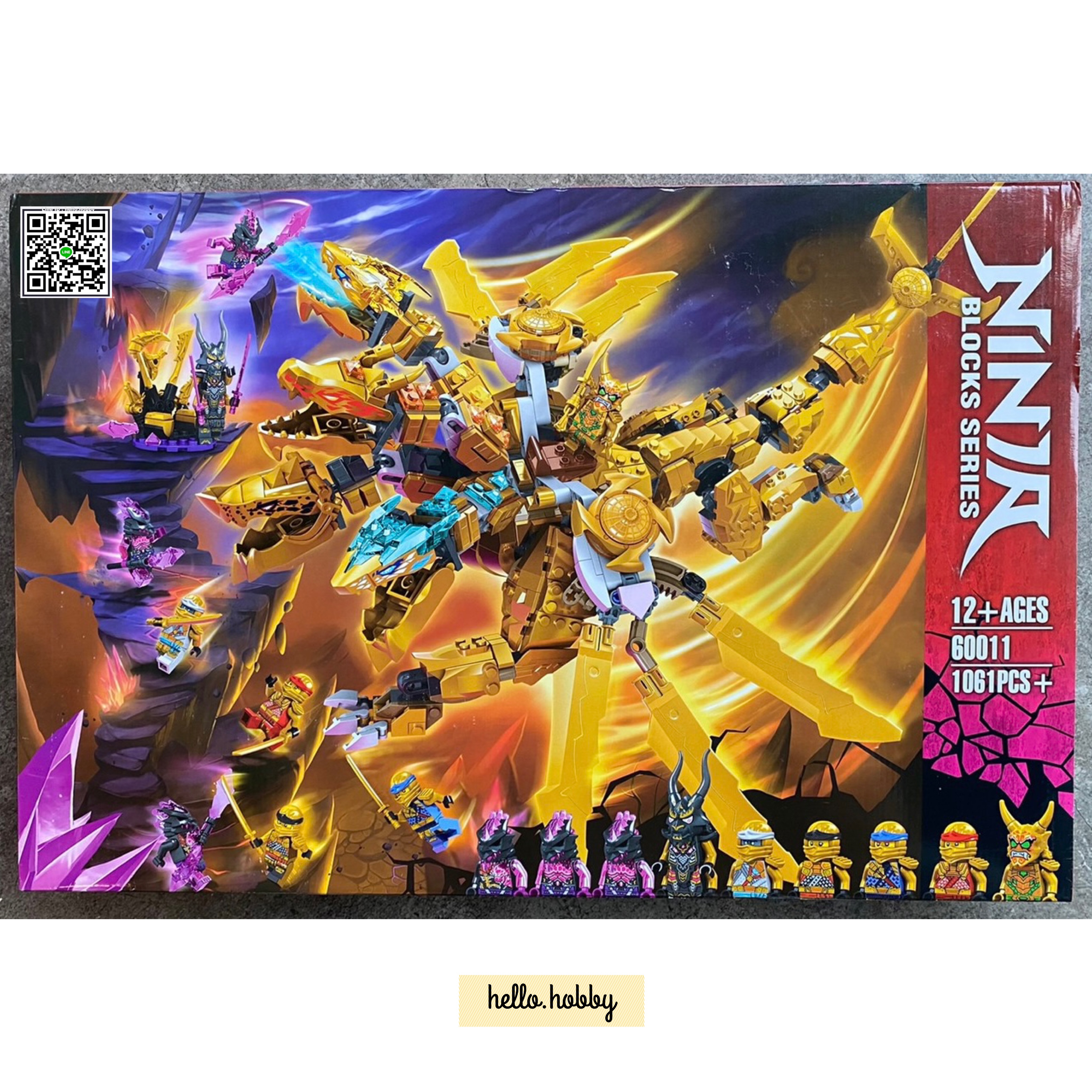 60011 Ninjago 1061pcs
