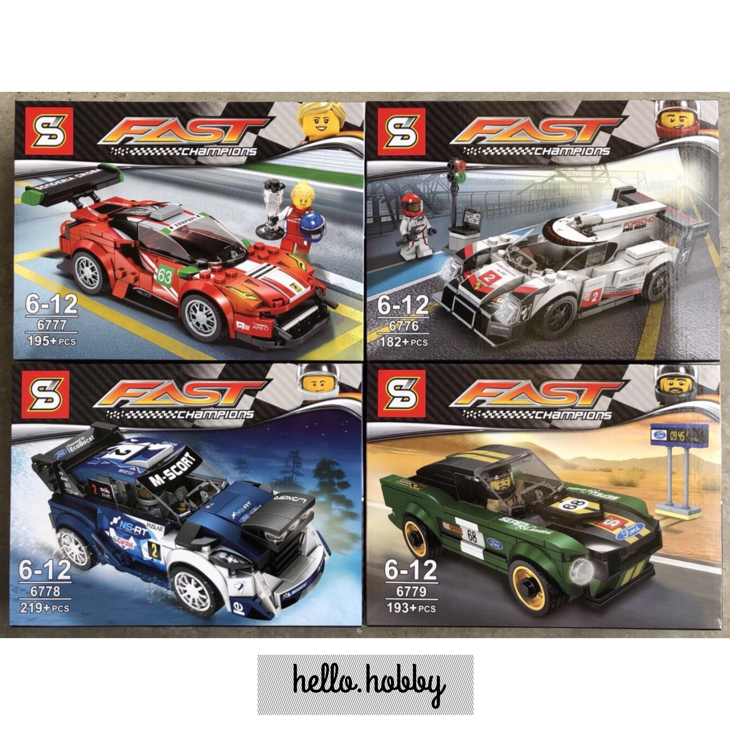 SY 6776-6779 Speed Champions