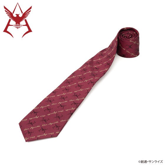 PRE-ORDER : Mobile Suit Gundam Char Design Necktie