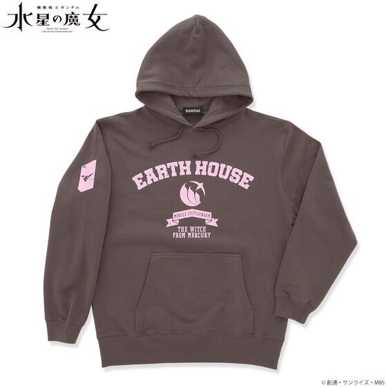 PRE-ORDER : Mobile Suit Gundam The Witch from Mercury Earth Dormitory Motif Hoodie