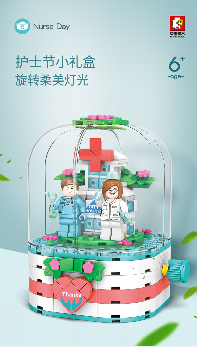 Sembo Block 601100 Nurse’s Day 309pcs