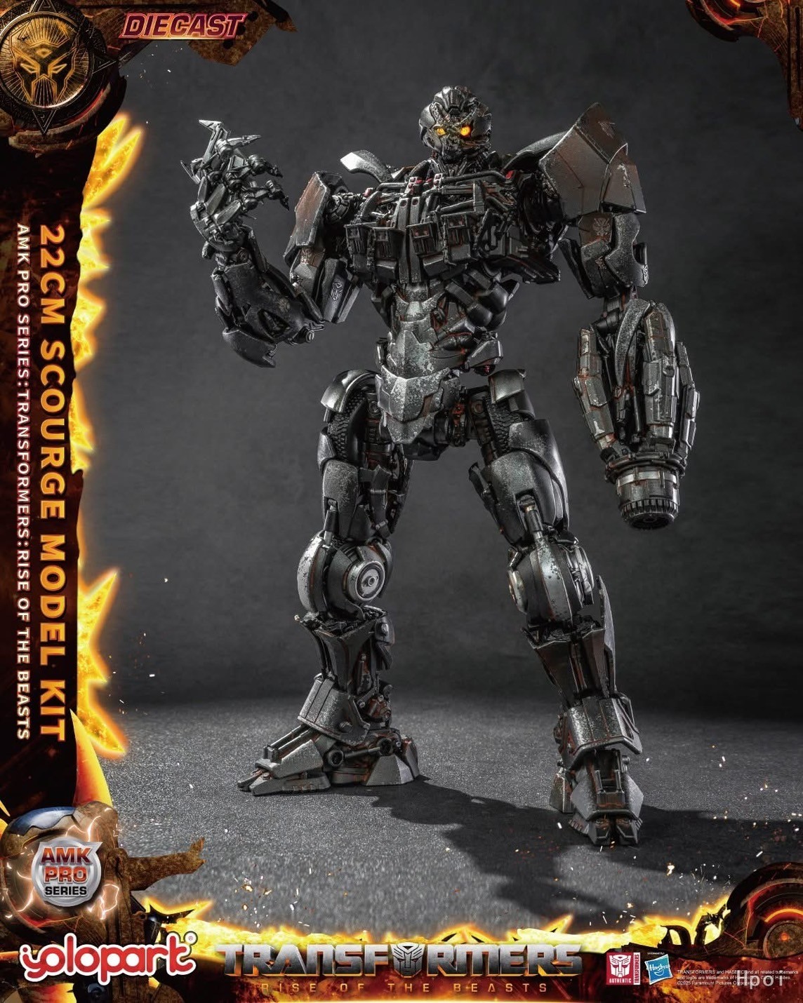 Pre-order : AMK PRO Series Transformers: Rise of the Beasts Scourge Model Kit by YOLOPARK