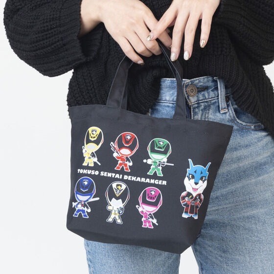 PRE-ORDER : Tokusou Sentai Dekaranger Deformed Mini Tote