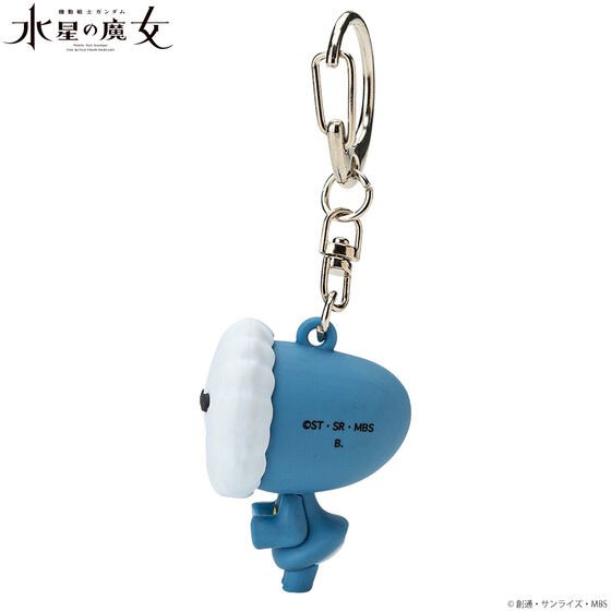PRE-ORDER : Mobile Suit Gundam The Witch from Mercury Cool-san/Hot-san Three-dimensional Rubber Keychain (2 types in total)