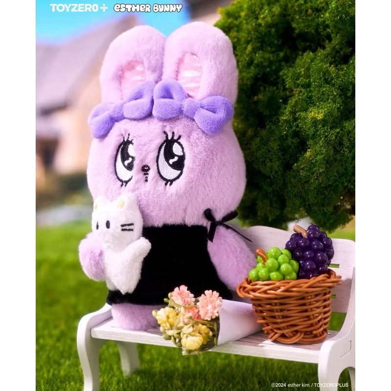 Esther Bunny Sweet Date Series Plush Keychain by Toyzero+