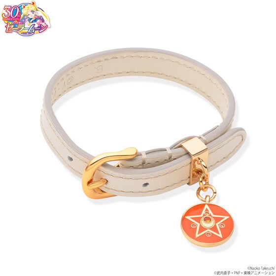 PRE-ORDER : Bishoujo Senshi Sailor Moon Genuine Leather Communication Device Bracelet
