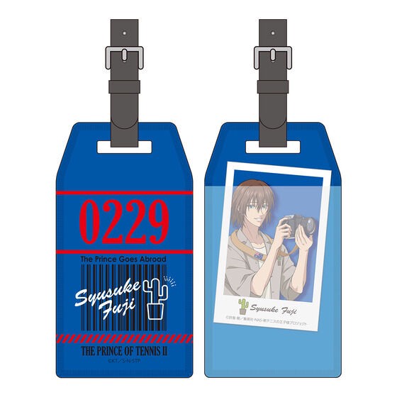 PRE-ORDER : New Prince of Tennis The Prince Goes Abroad Luggage Tag with Illustration Sheet