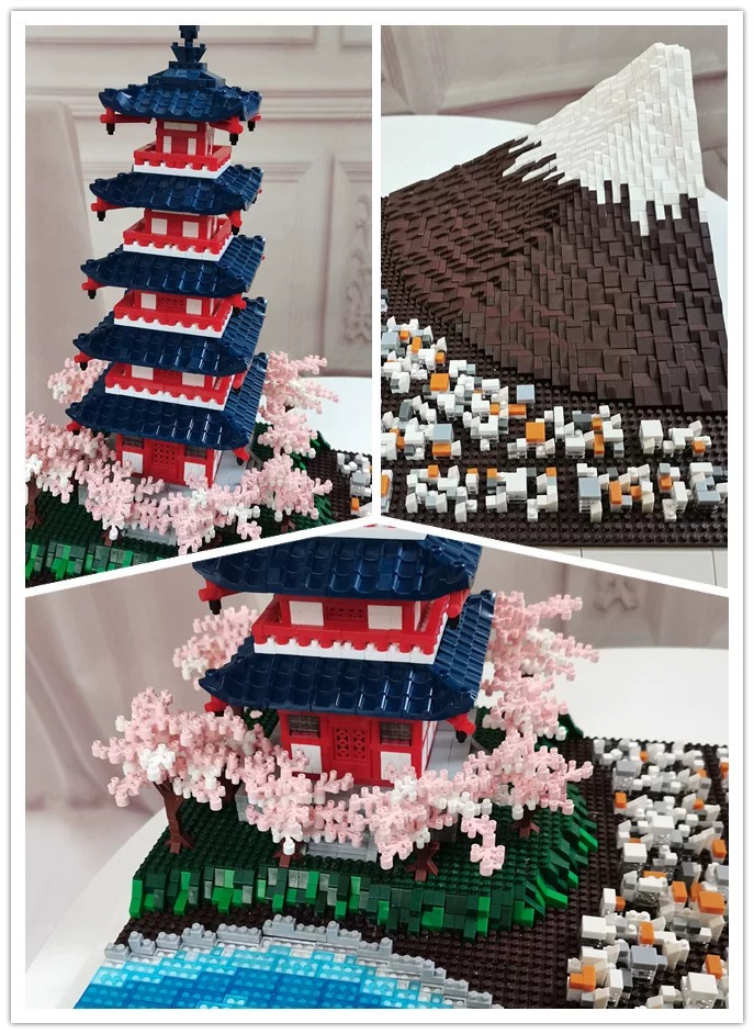 ZRK 7829 Fuji Mountain and Pagoda 6500pcs