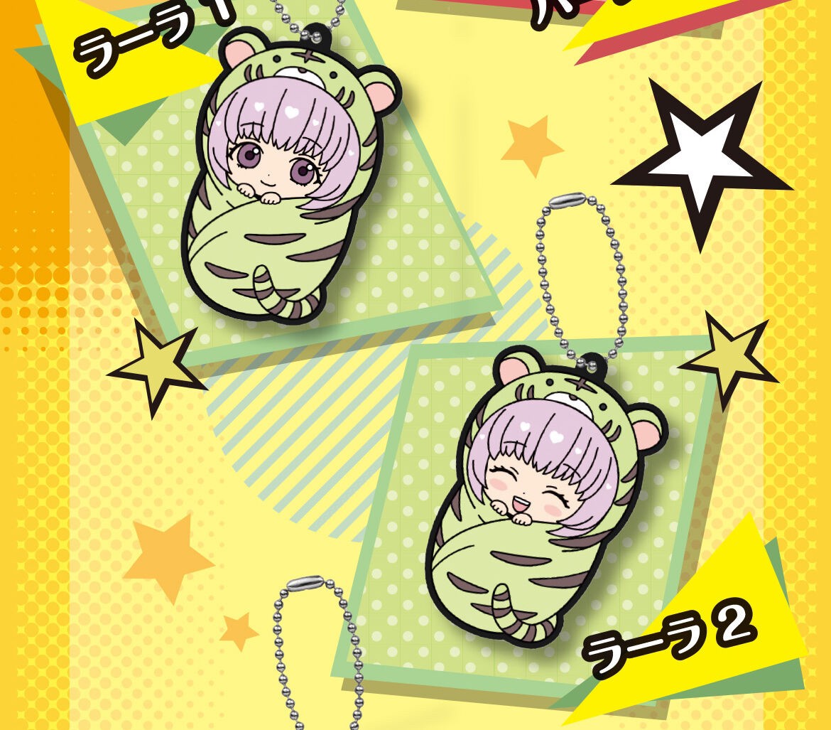 PRE-ORDER : TIGER & BUNNY 2 Swaddle Rubber Mascot (Random)