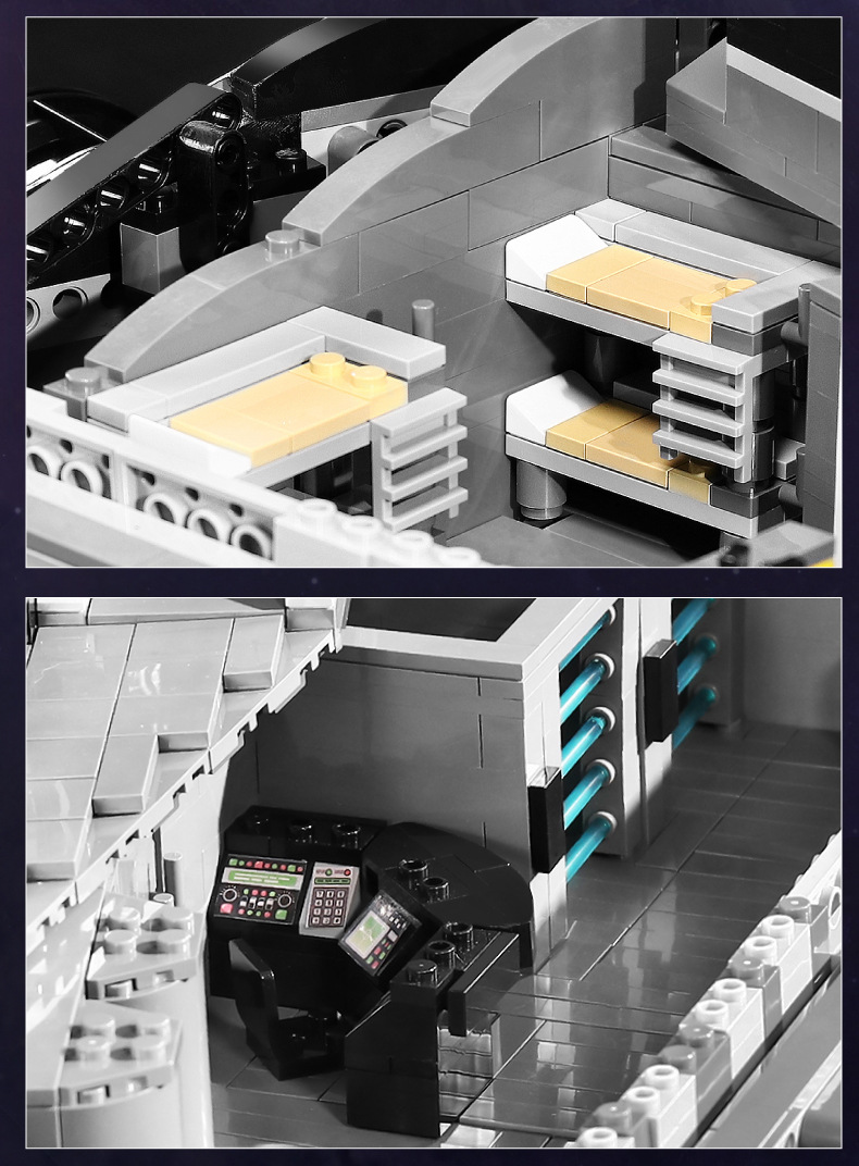 Mould King 21004 Star Wars Eclipse-Class Dreadnought 10368pcs