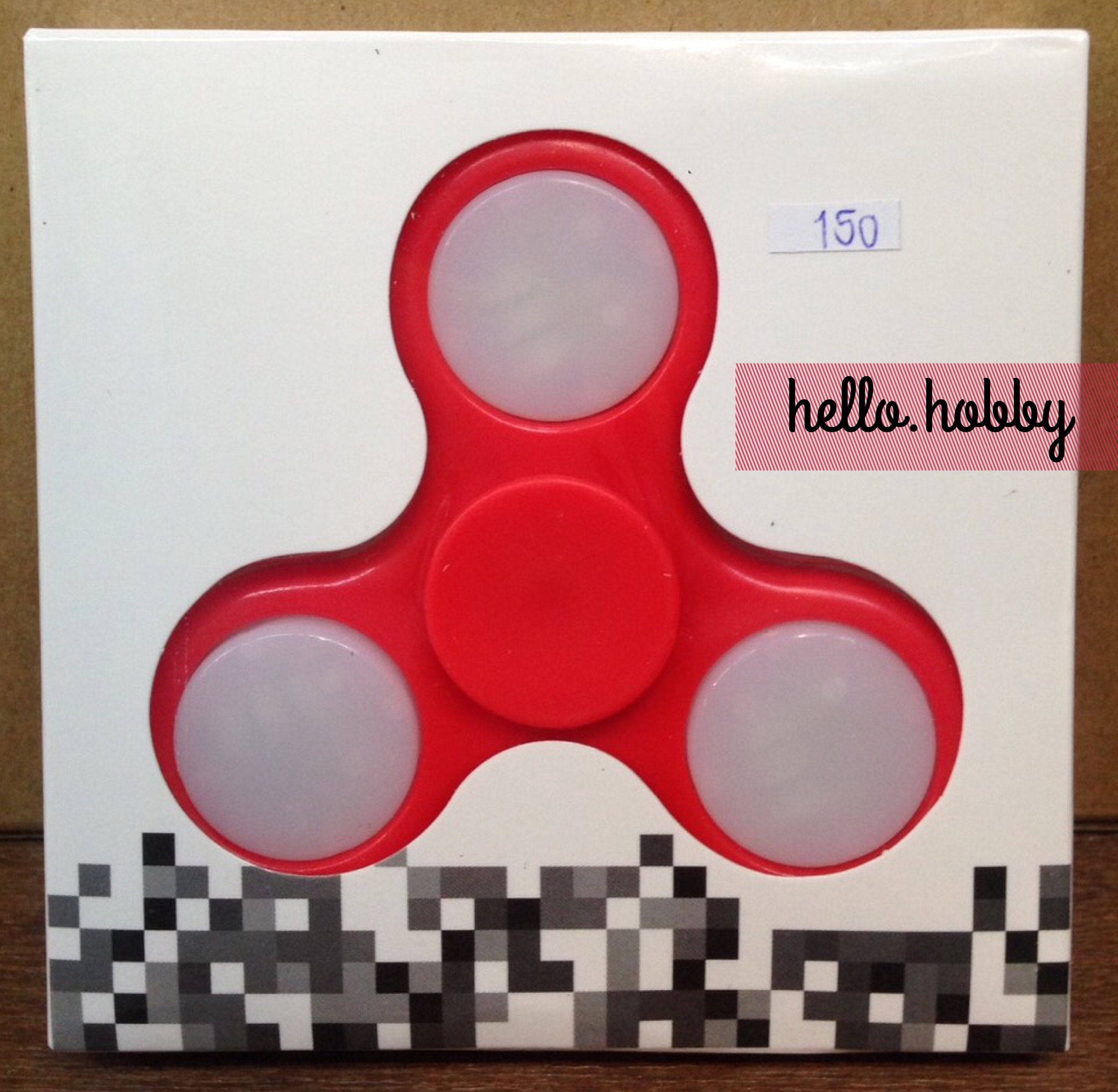 Fidget Spinner - Classic Switch Light (Red)