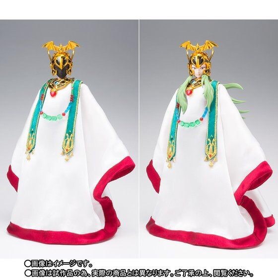 Saint Seiya SAINT CLOTH MYTH EX - ARIES SHION (SURPLICE) & THE POPE SET by Premium Bandai (มีกล่องน้ำตาล)