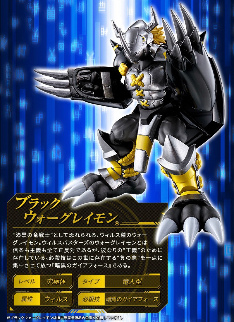 PRE-ORDER : SHODO Digimon Paildramon & Black WarGreymon