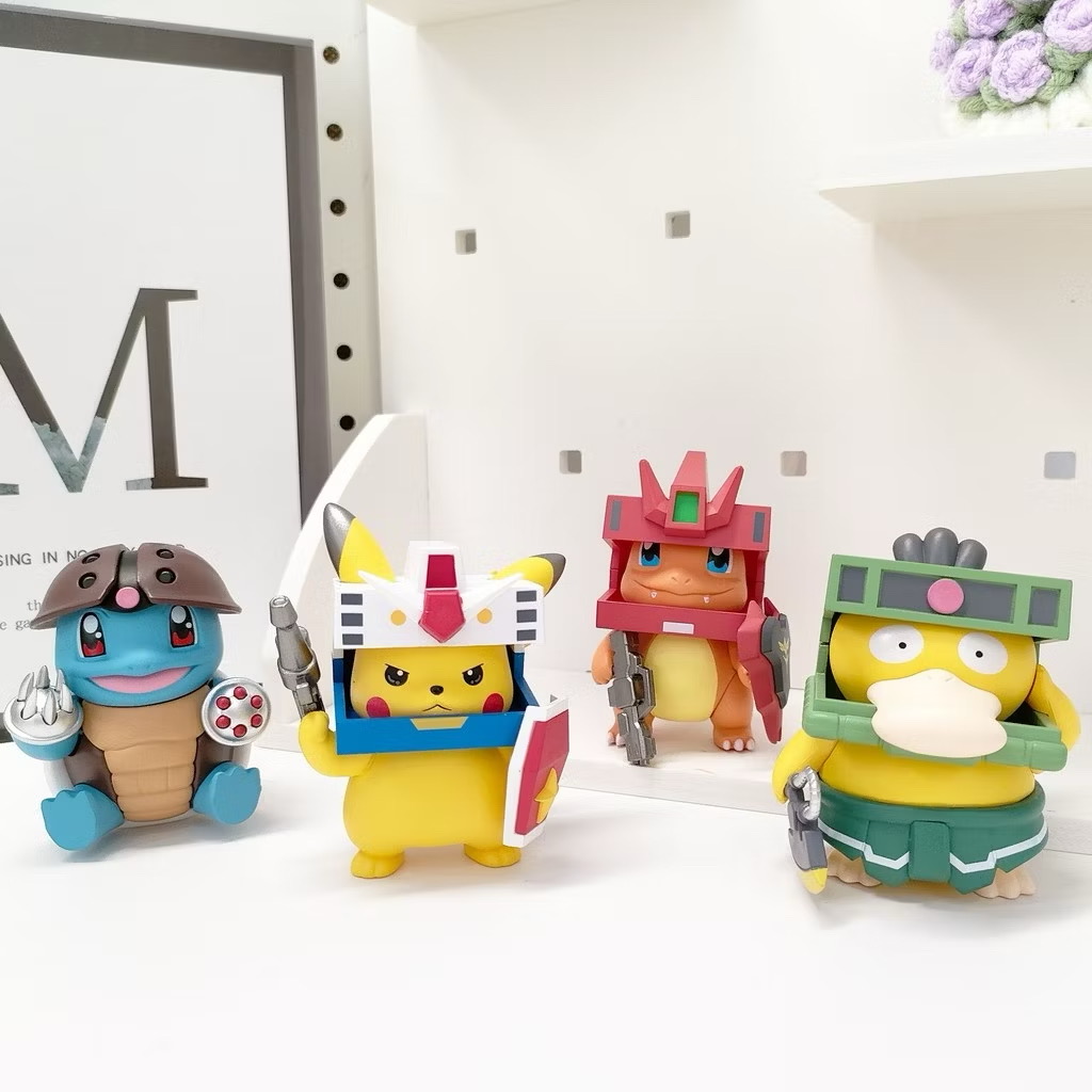 Pokemon x Gundam - Pokémon Mecha Dream Cosplay Series (Set of 4)