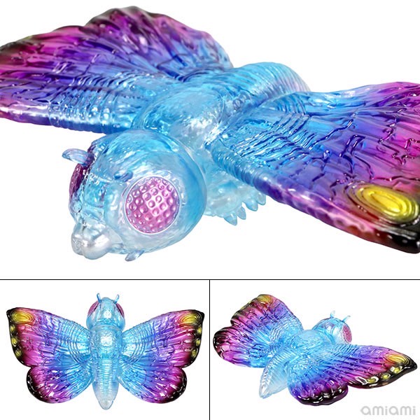 Godzilla - CCP Middle Size Series - Godzilla EX Vol.6 - Mothra (1992) Blue Pink Ver. by CCP (Lot JP)