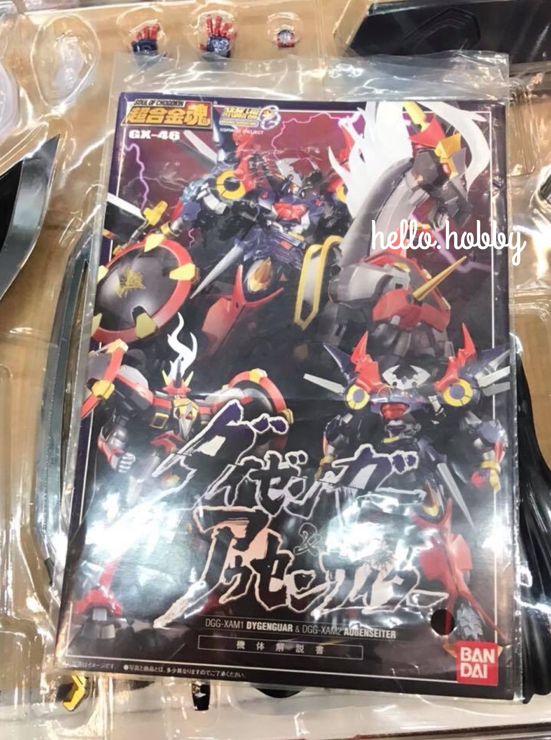 Soul Of Chogokin GX-46 Dygenguar & Aussenseiter by Bandai