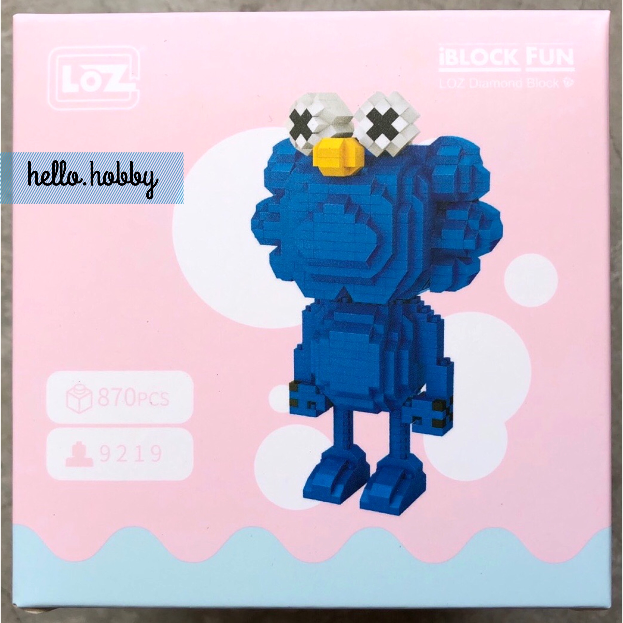 LOZ 9219 KAWS 870pcs