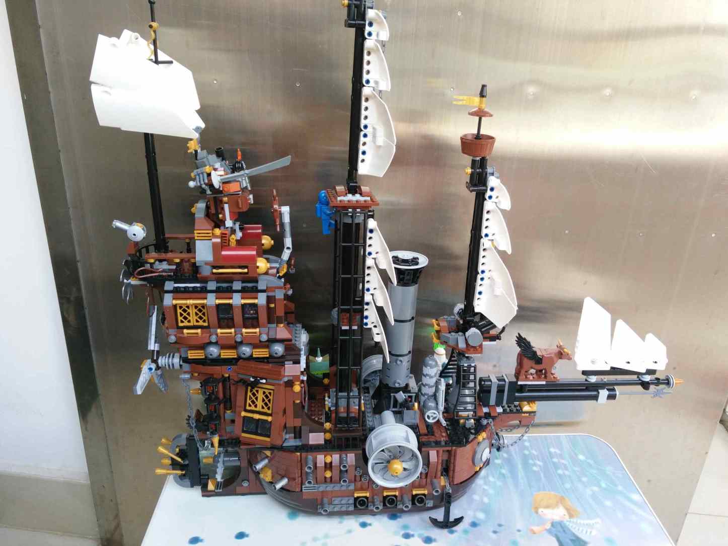 Lepin 16002 The Lego Movie - MetalBeard’s Sea Cow 2791pcs