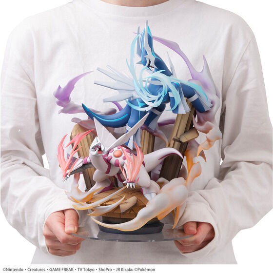 PRE-ORDER : G.E.M.EX Series Pokemon Dialga & Palkia PVC Figure