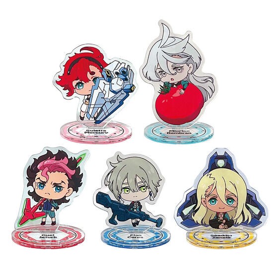 PRE-ORDER : Mobile Suit Gundam The Witch from Mercury Chokosoba Trading Acrylic Stand (BOX sale)