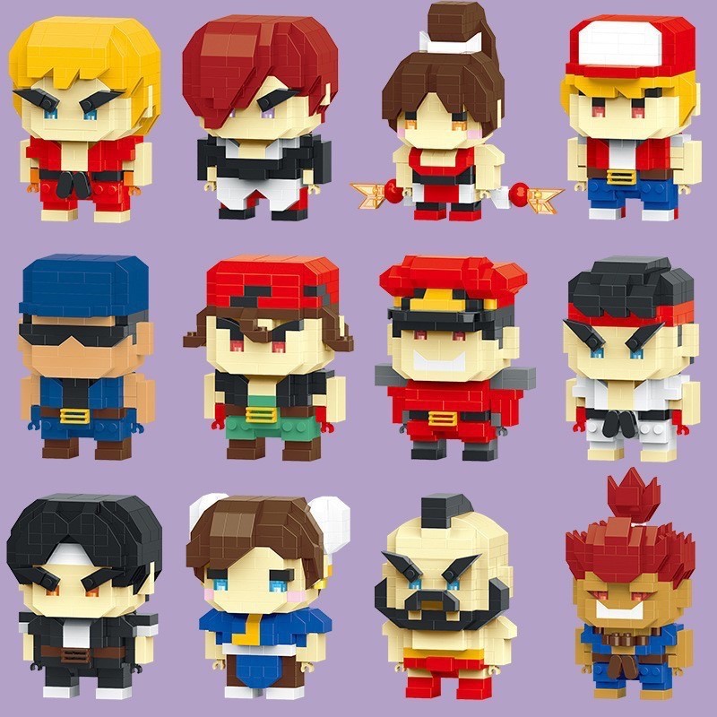 ตัวต่อนาโน Size M - Street Fighter & Gundam