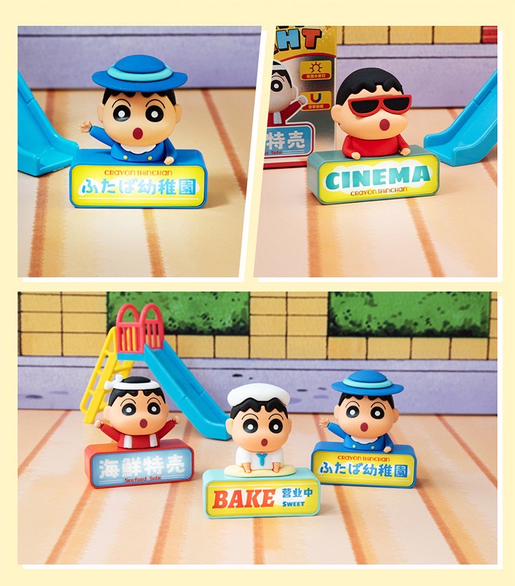 แม่เหล็กติดตู้เย็น มีไฟ ได้ 1ตัว Crayon Shinchan Experience Series Night Light Fridge Magnet by Maihe