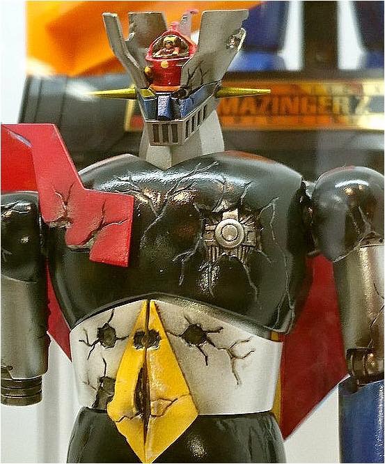Soul Of Chogokin GX-70D MAZINGER Z D.C. DAMAGED VER. By Premium Bandai (มีกล่องน้ำตาล)