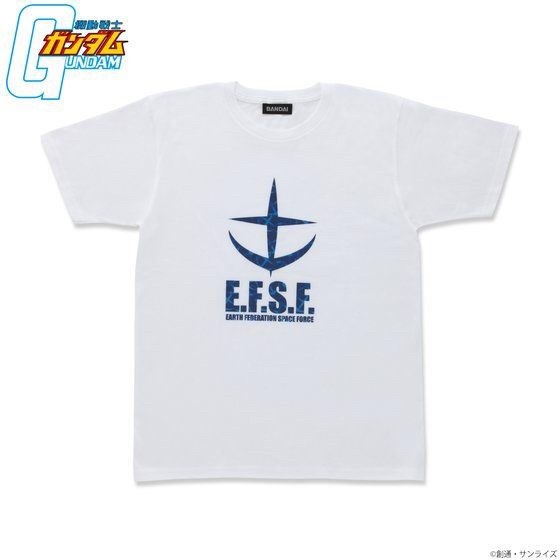 PRE-ORDER : Mobile Suit Gundam Camouflage Federal Force Mark T-shirt