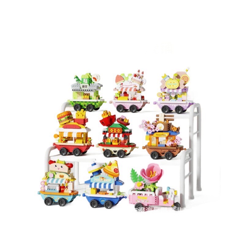 Mini Street - Biqikingdom M 438 - 446 - Food Truck Shop Vendor