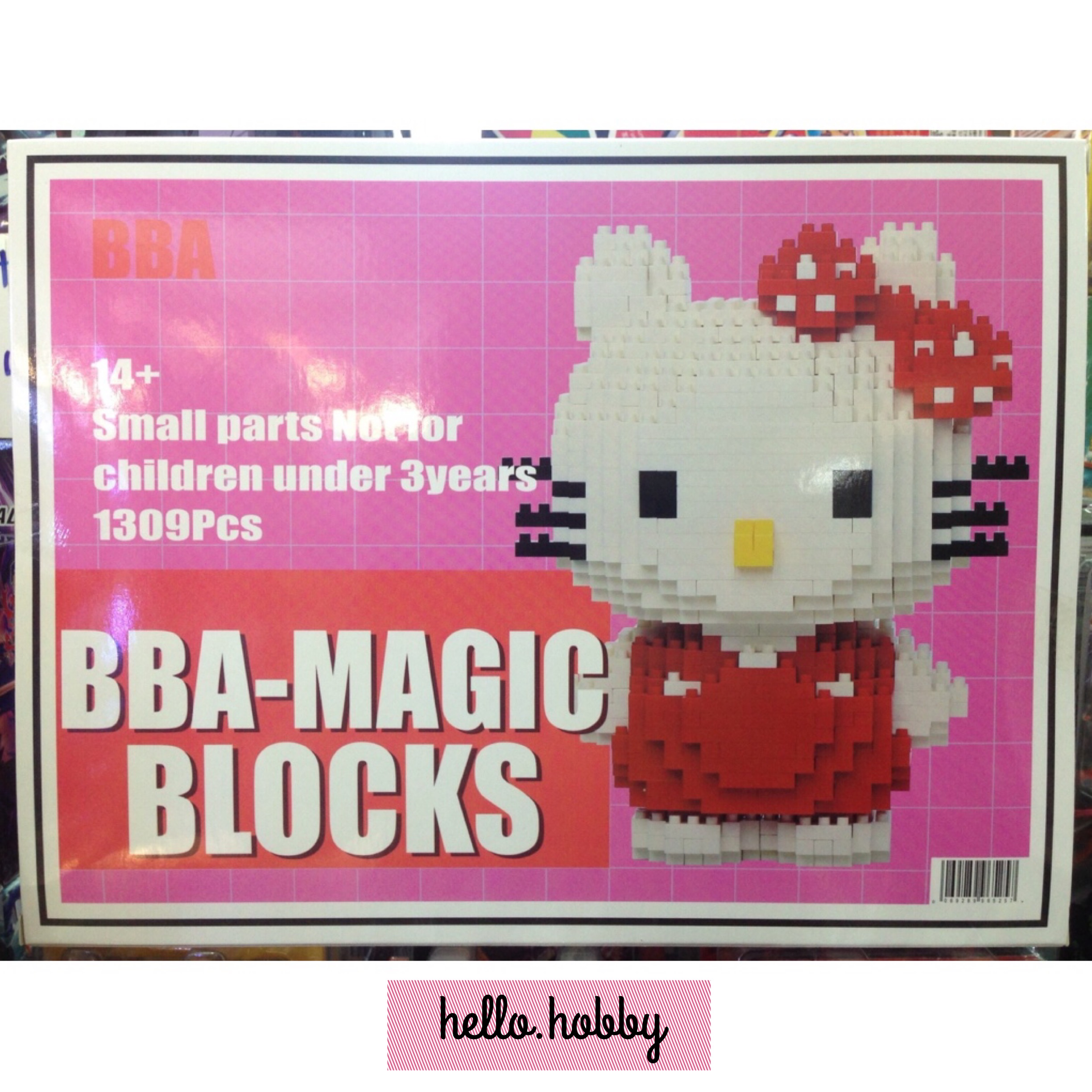BBA Magic Blocks BBA-9025 Hello Kitty 1309pcs