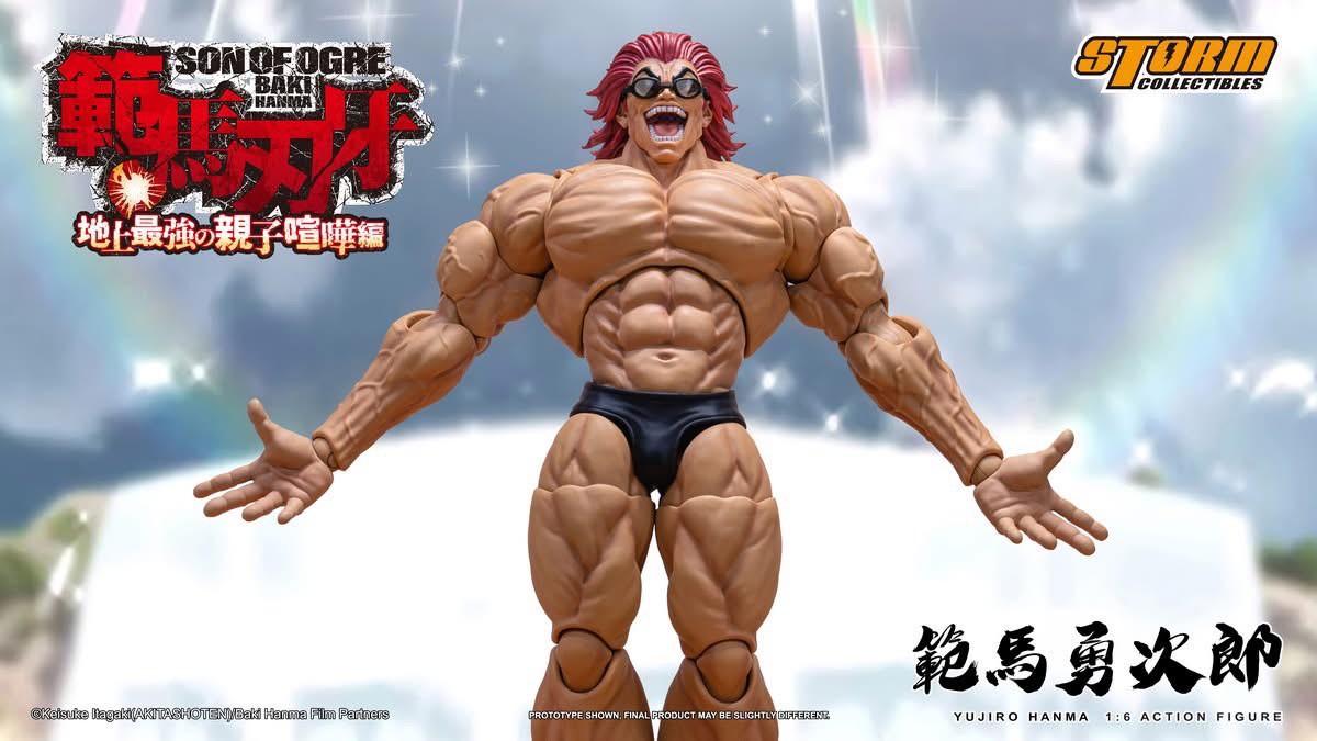 Pre-order : Yujiro Hanma KIBK08 1/6 Scale Action Figure by Storm Collectibles