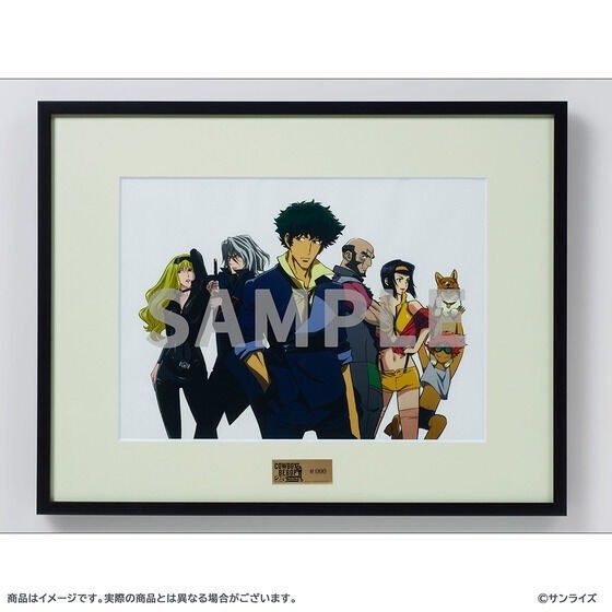 🤖 PRE-ORDER : [Made-to-order] Cowboy Bebop 25th Anniversary Reproduction Cel Painting