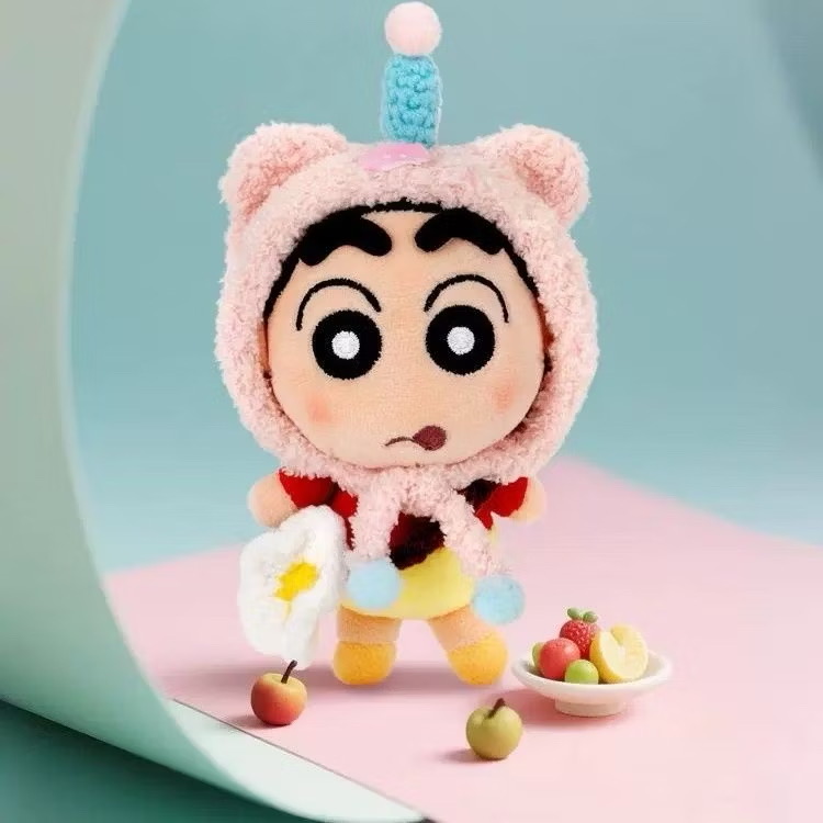 Crayon Shinchan - Cosmetic Zoo Series Plush Keychain by Youmai