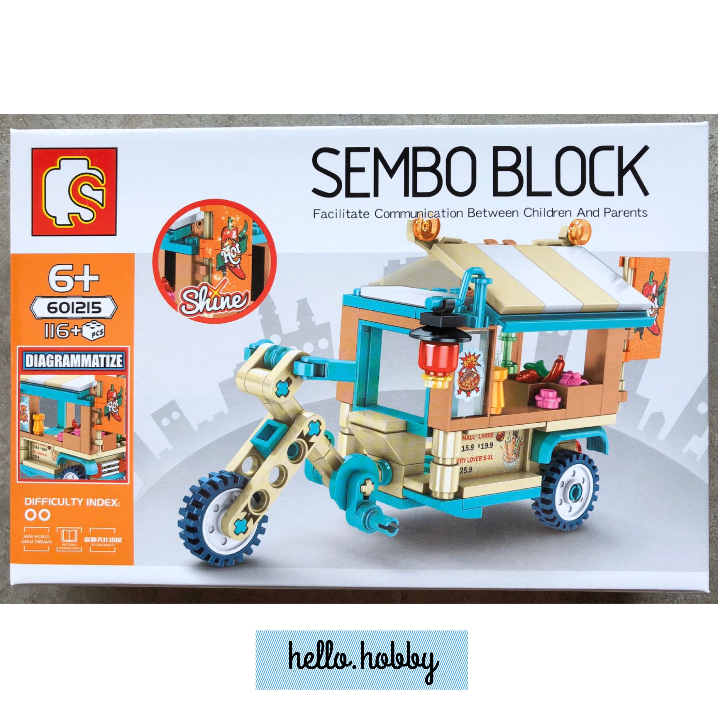 Sembo Block 601212-601215 Food Truck