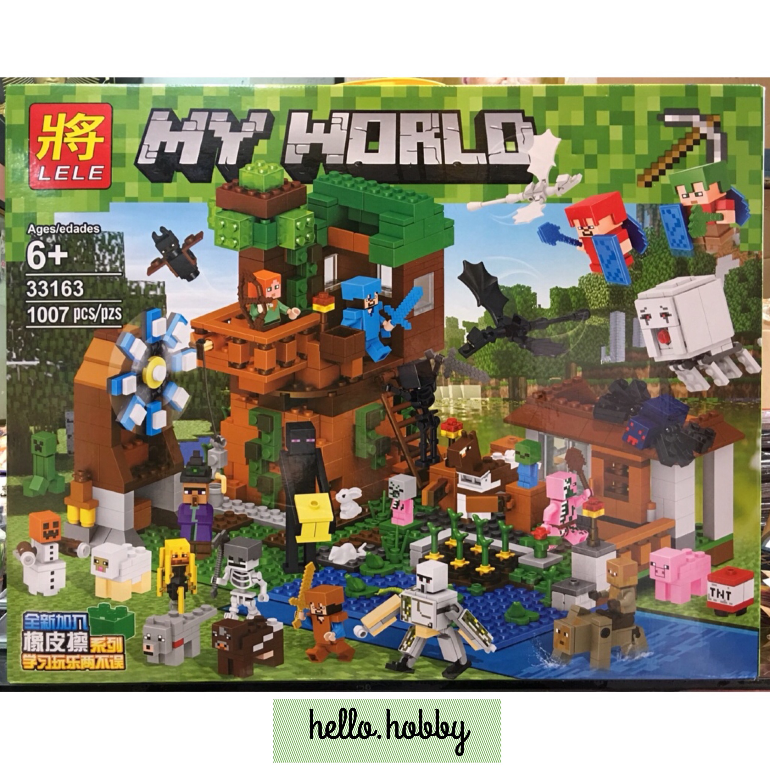 Lele 33163 Minecraft 1007pcs