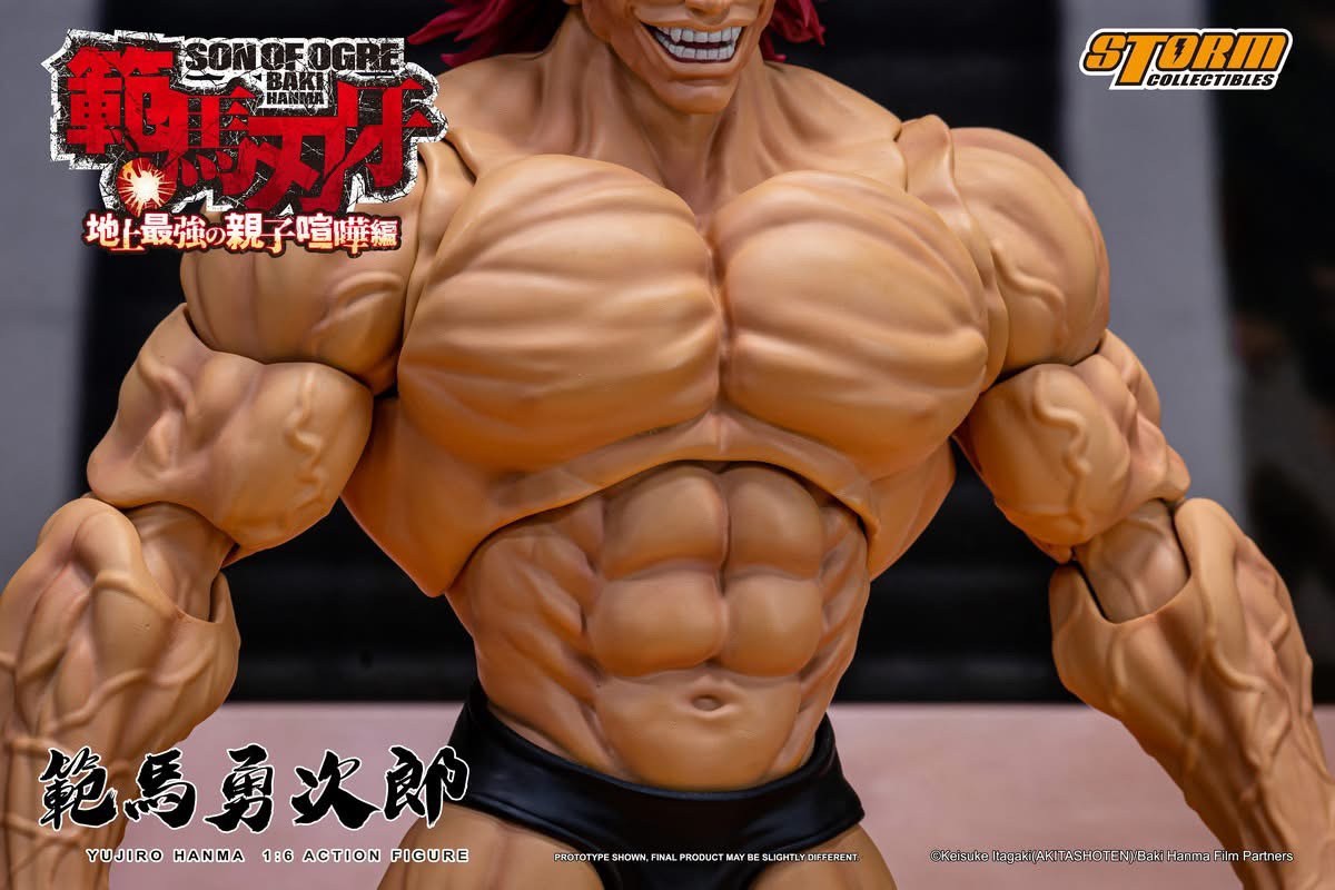 Pre-order : Yujiro Hanma KIBK08 1/6 Scale Action Figure by Storm Collectibles